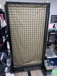 2 for $50 Vertical Mesh Racks with wheels
