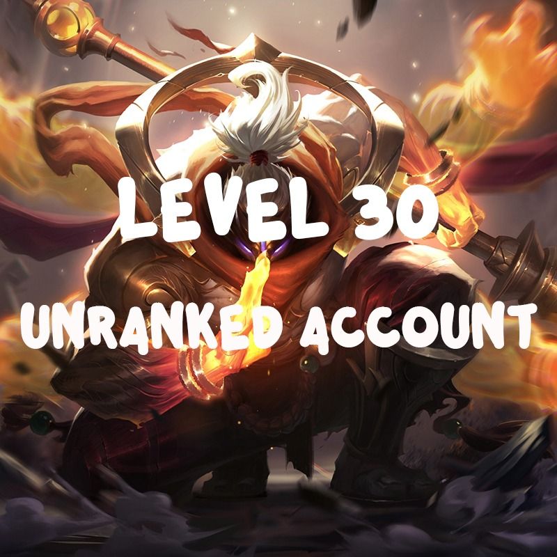 when you buy another lvl 30 league smurf account 