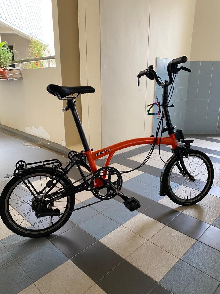 3Sixty 6 Speed M Bar Foldable Bicycle, Sports Equipment, Bicycles
