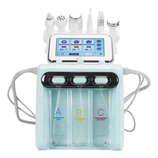 6 in 1 Hydra Facial Machine With Hydradermabrasion Cold Hammer Skin