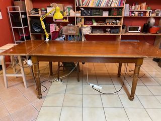 復古超長工作桌