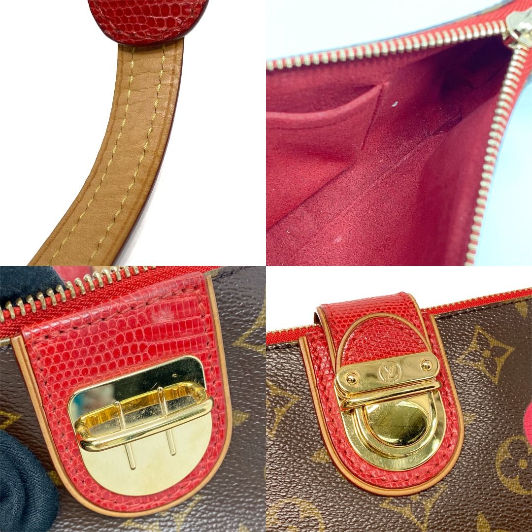 Louis Vuitton Cerises Lizard Pochette Bag