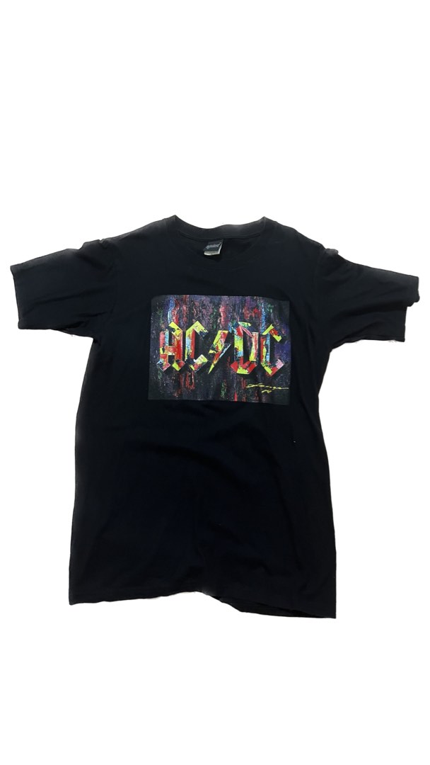 ACDC band tee, Men's Fashion, Tops & Sets, Tshirts & Polo Shirts on ...