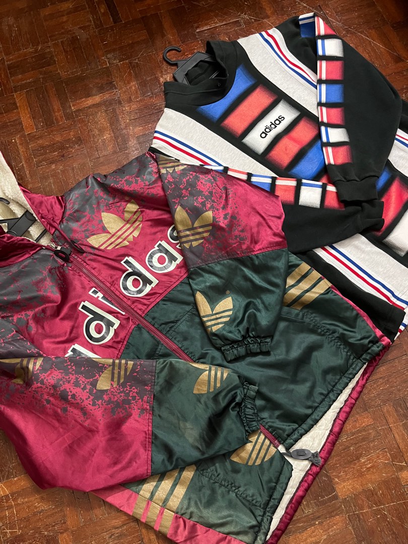 Adidas Vintage Combo Raya, Men's Fashion, Coats, Jackets and Outerwear ...
