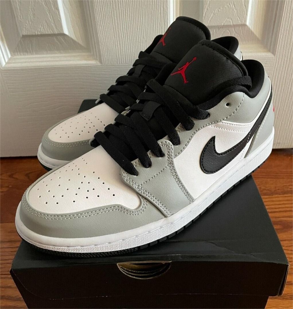 Air Jordan 1 Low Light Smoke Grey Men s Fashion Footwear