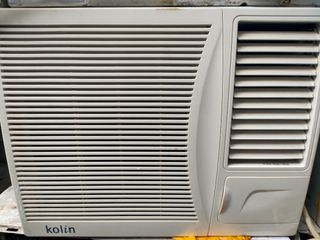 Aircon 1HP Kolin 1HP inverter grade good condition 2nd hand
