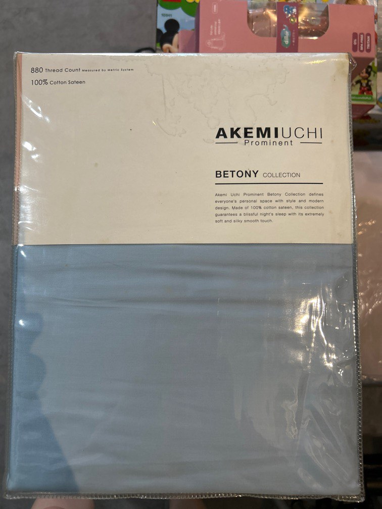 Akemiuchi King Size Quilt Cover bedsheet set, Furniture & Home Living