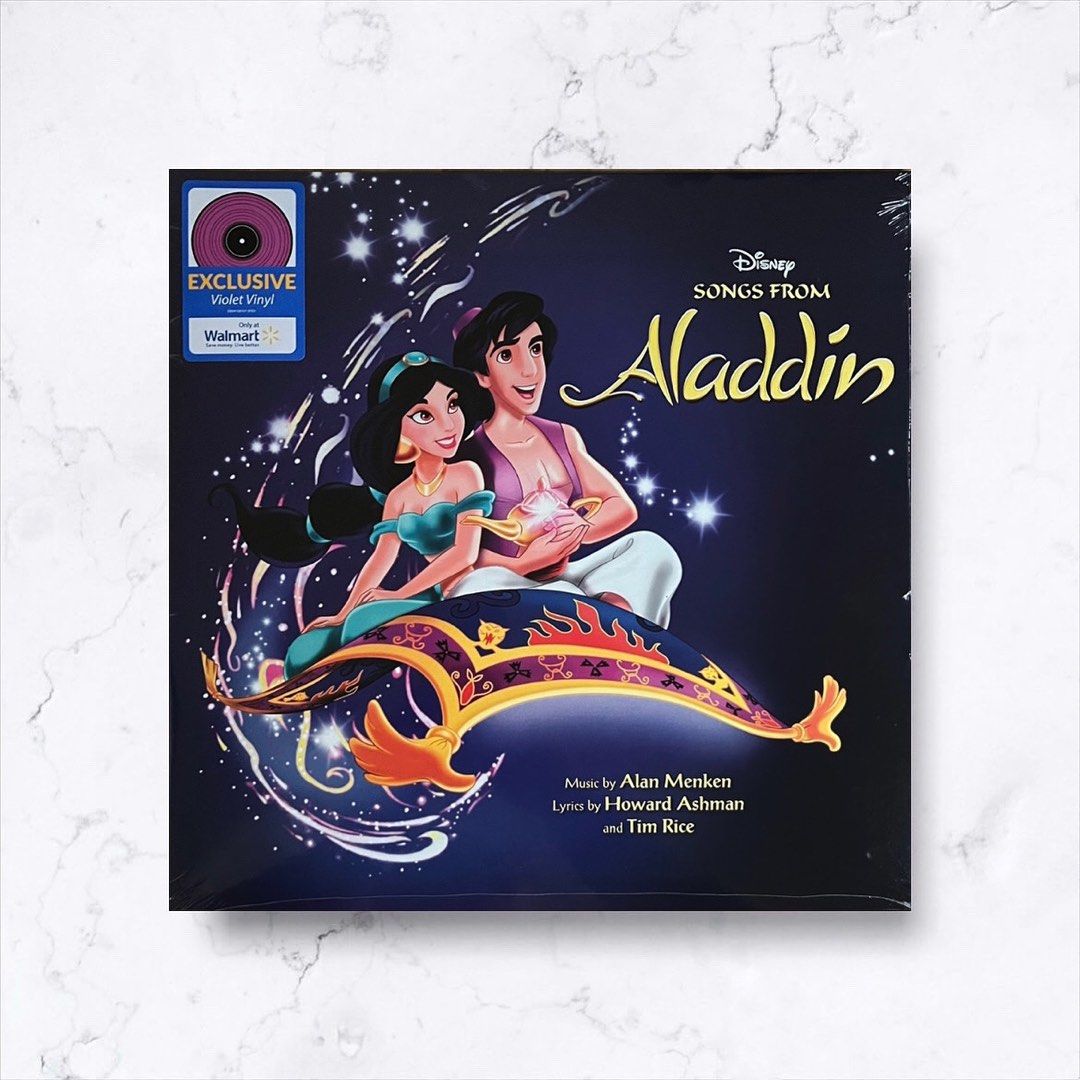 Songs From Aladdin - Soundtrack - Walmart Exclusive - Violet Vinyl