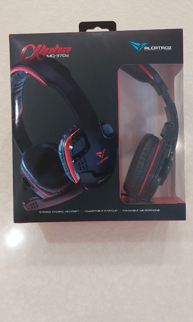 Alcatroz Alpha MG 370a Stereo Gaming Headphones