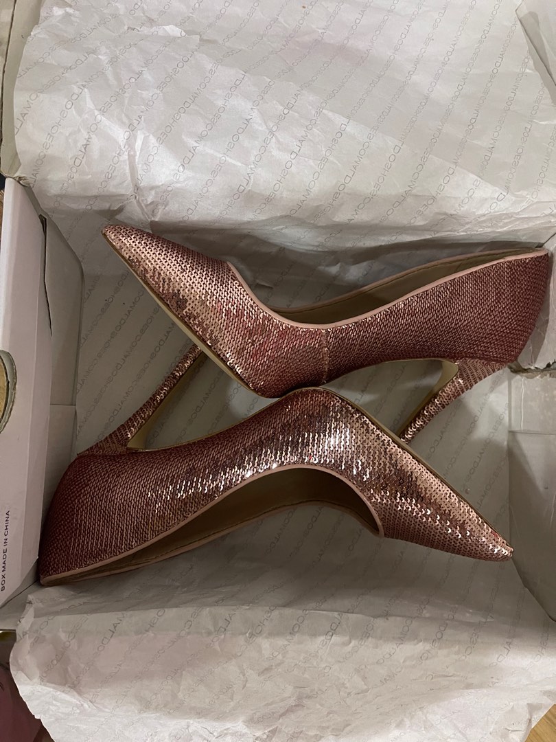 Aldo sequin heels top
