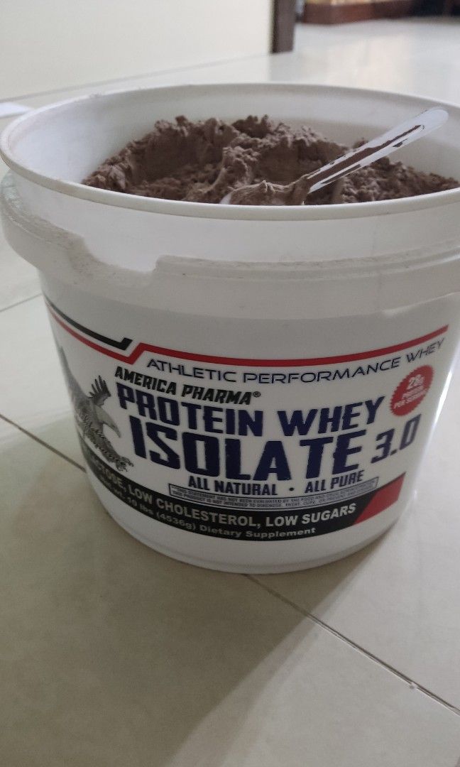 America Pharma whey protein isolate, Health & Nutrition, Health