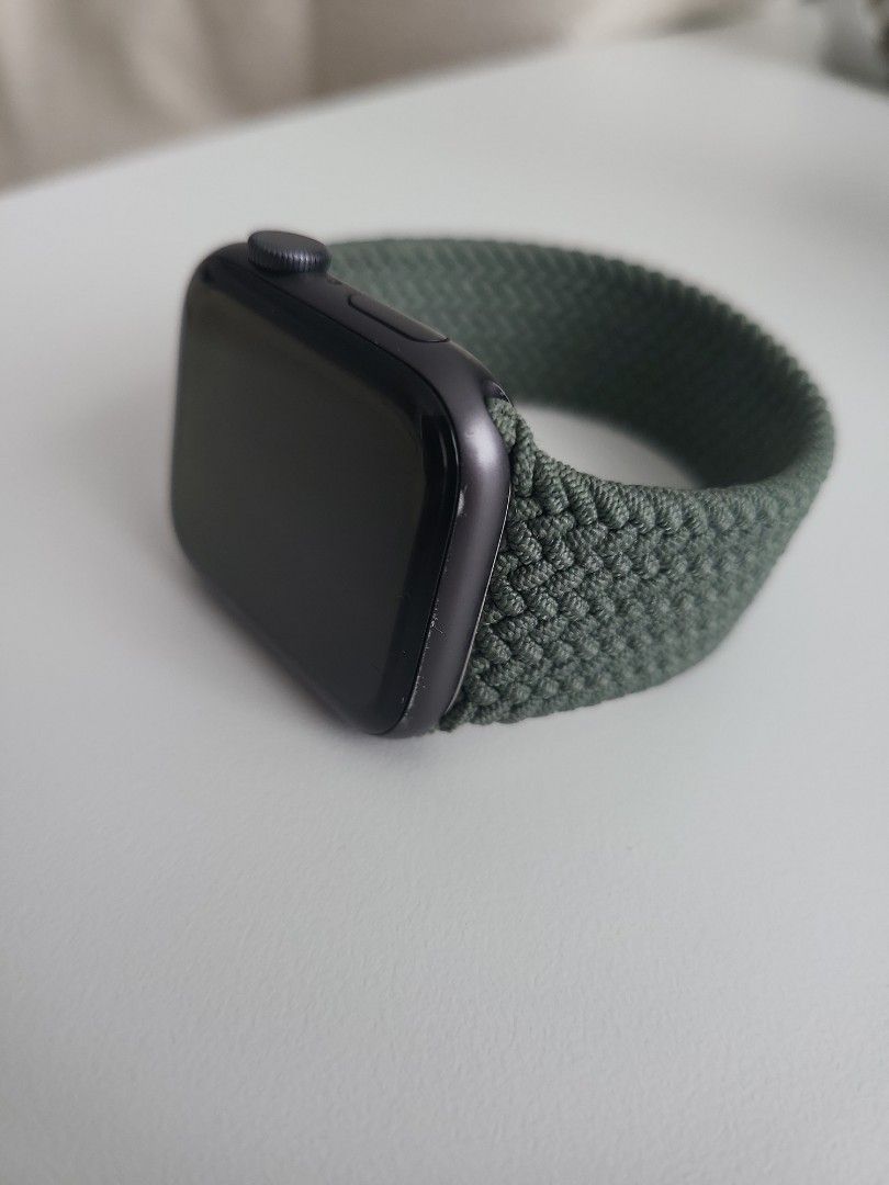 44mm inverness green new arrivals braided solo loop