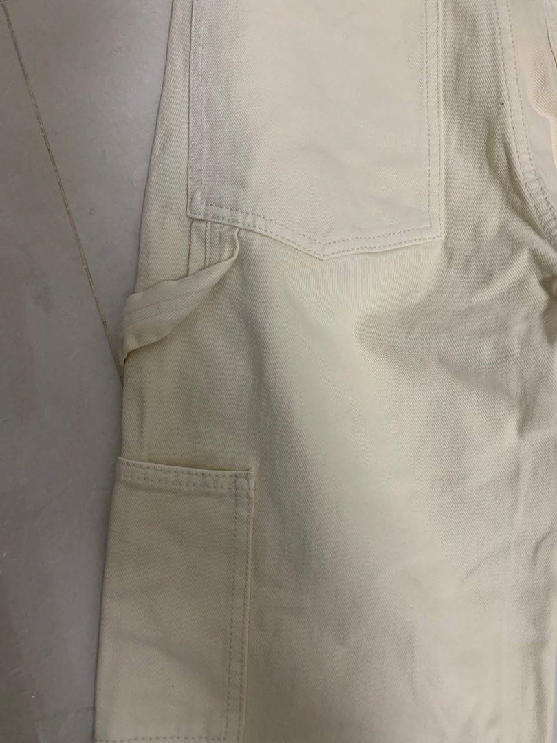 ariana painter pants brandy melville john galt beige cream cargo pants