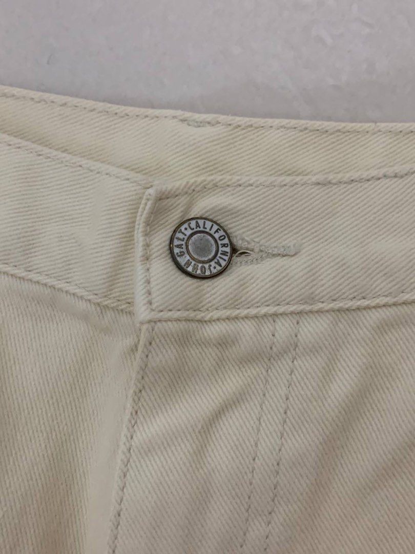 ariana painter pants brandy melville john galt beige cream cargo pants