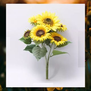 Fake sunflowers outlet for sale