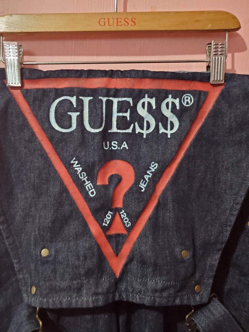 ASAP ROCKY C GUESS OVERALLS