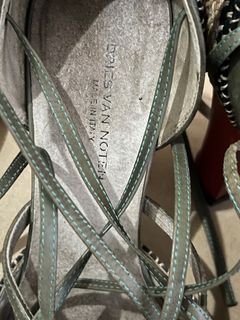 💯AUTH Dries Van Note Strappy Heels 🇮🇹 Made in Italy #KEMASRAYA