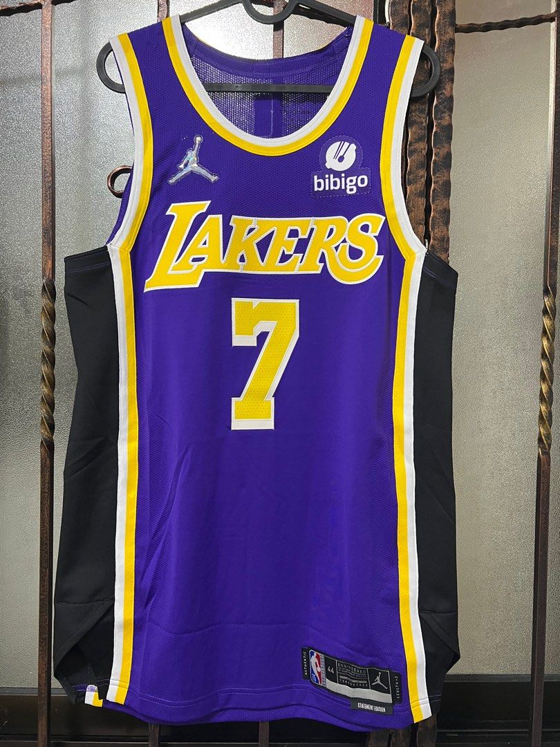 Nike LeBron James Swingman Jersey 44 Large Gold Los Angeles Lakers Wish