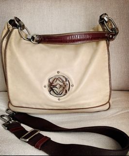 Authentic LOEWE Leather Shoulder w/Sling Bag