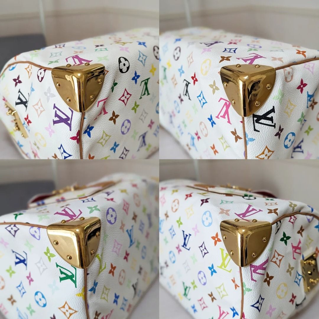 AUTHENTIC LOUIS VUITTON MURAKAMI SPEEDY, Luxury, Bags & Wallets on
