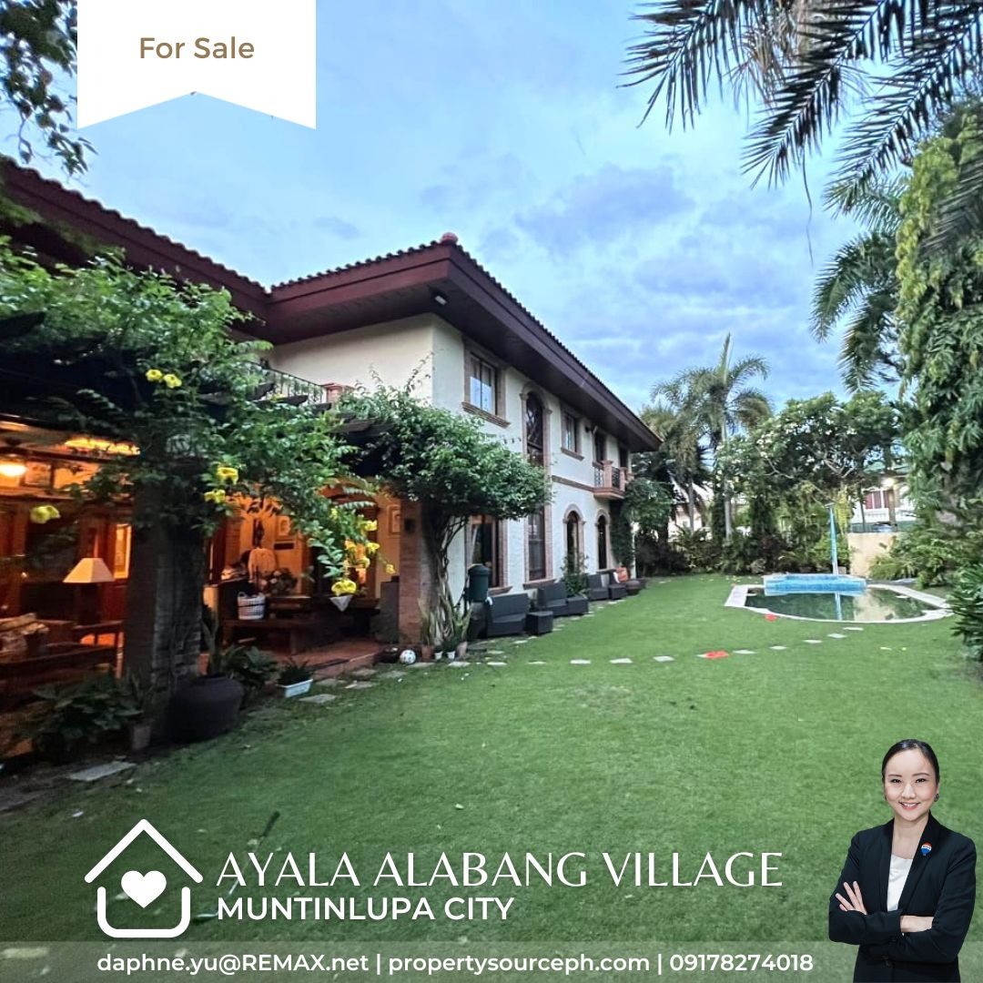 Ayala Alabang Village House and Lot for Sale! Muntinlupa City, Property