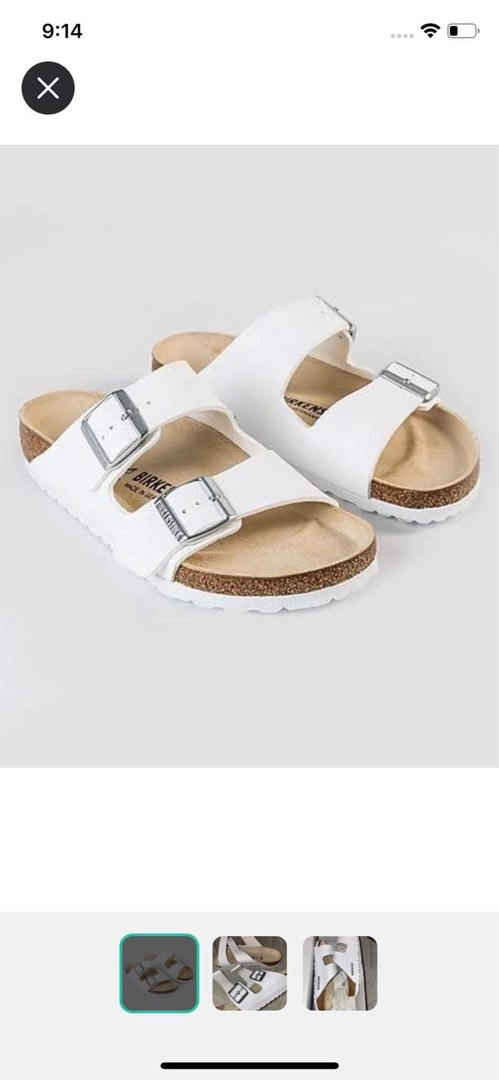 mens white arizona birkenstocks