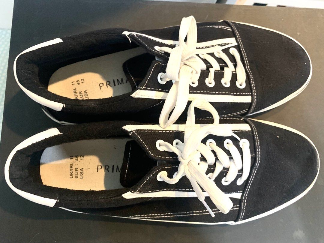 primark black flat shoes