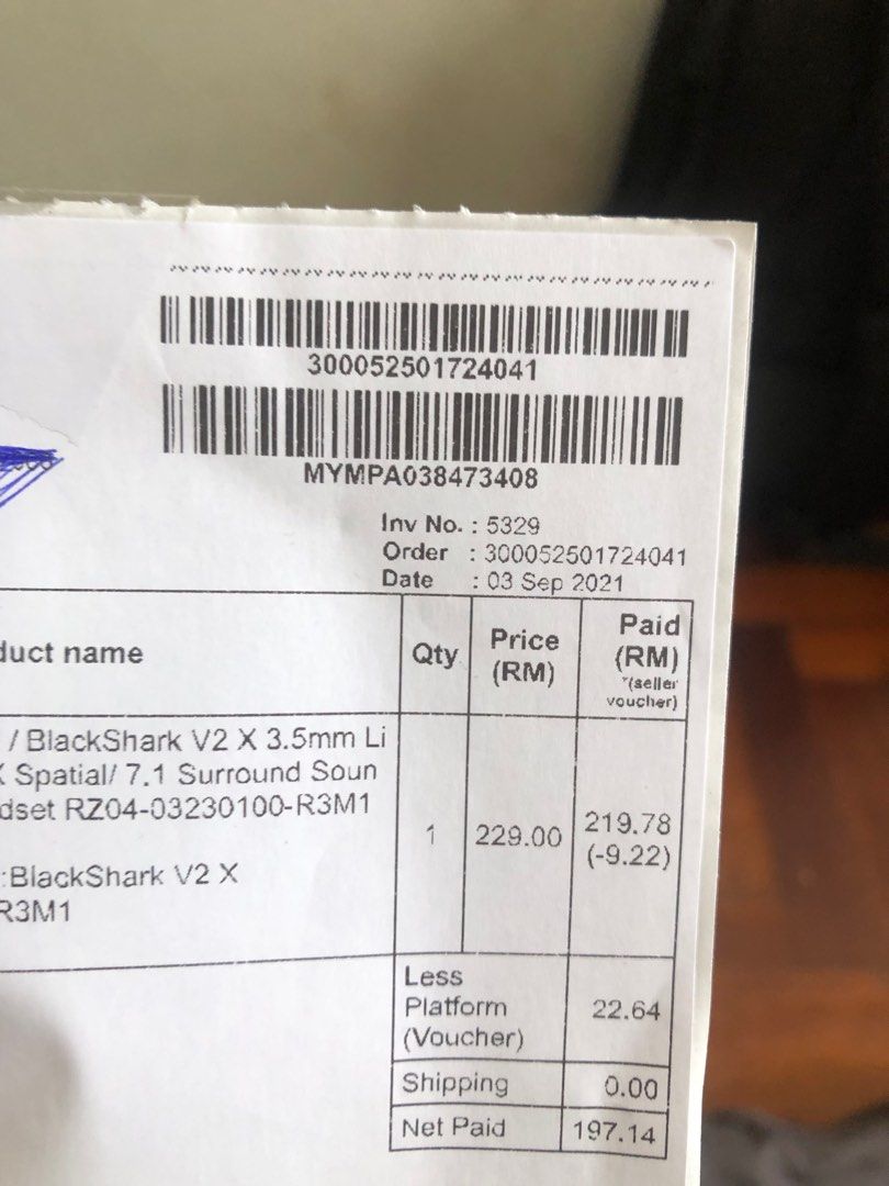 BlackShark V2X, Audio, Headphones & Headsets on Carousell