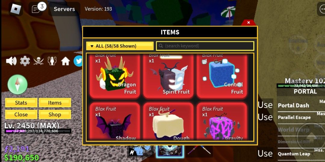 🍍CHEAP🍍 Blox Fruits Gamepasses/Fruits/Fragments!, Video Gaming, Gaming  Accessories, In-Game Products on Carousell
