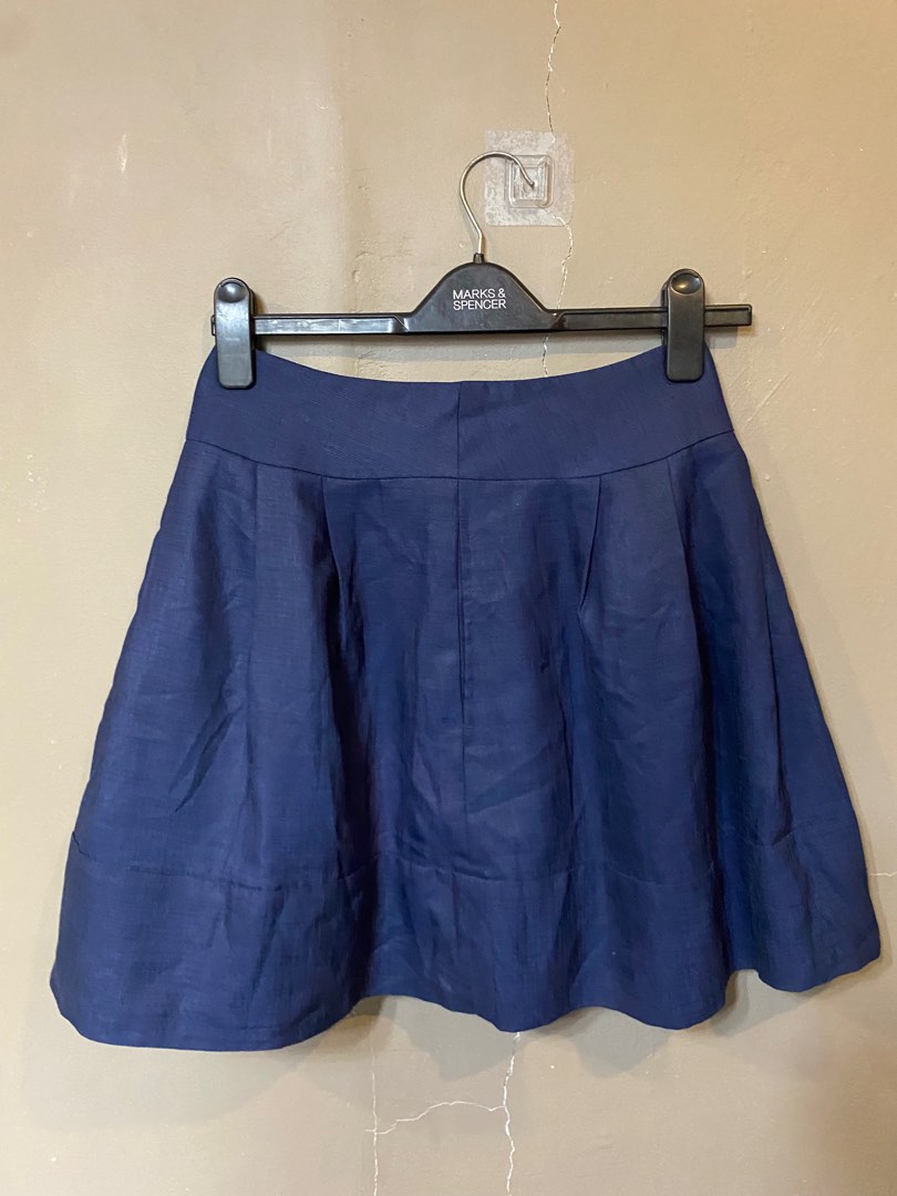 Blue puffy Skirt on Carousell