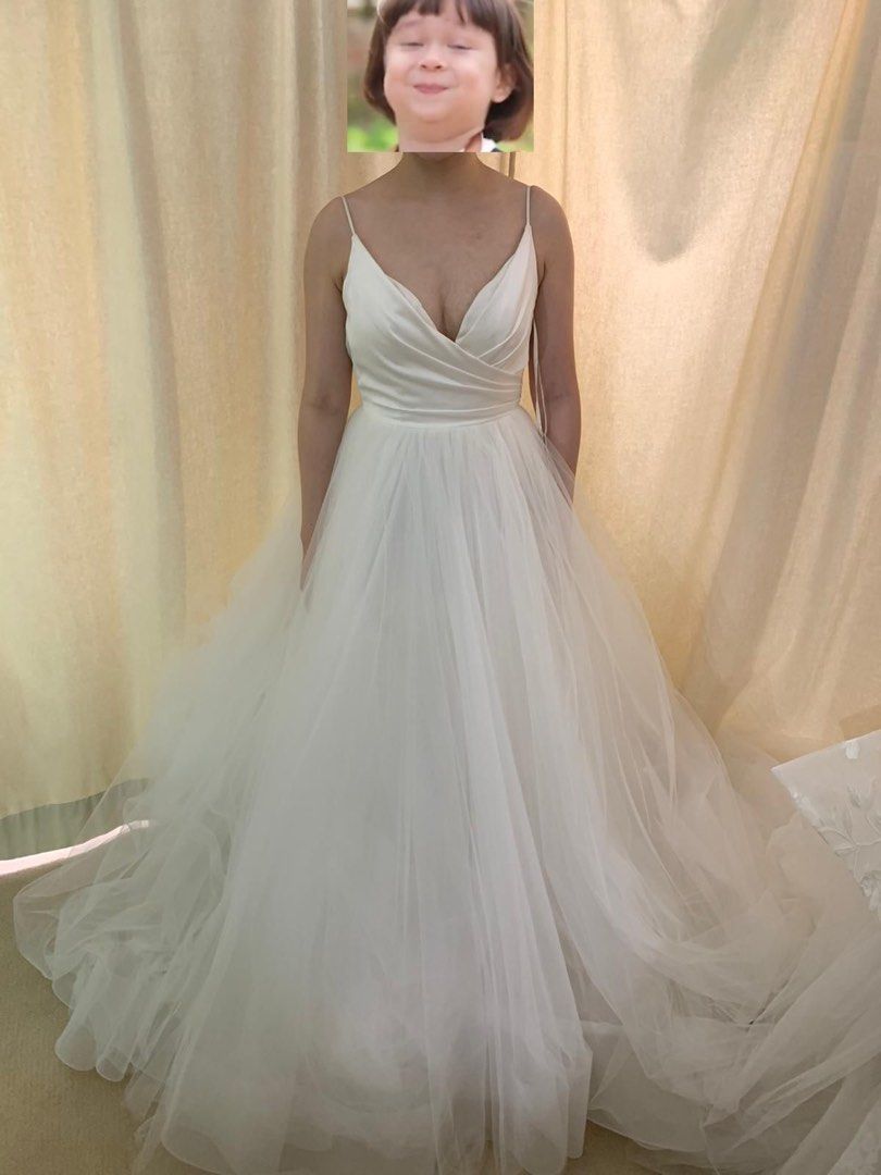 Blush by Hayley Paige Wedding Dress size 6 Women s Fashion