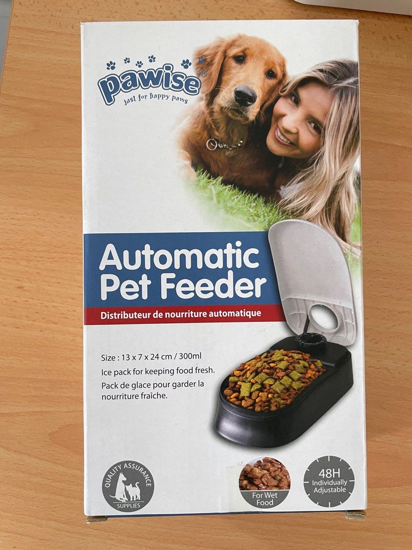 BNIB Pawise Automatic Pet Feeder, Pet Supplies, Homes & Other Pet