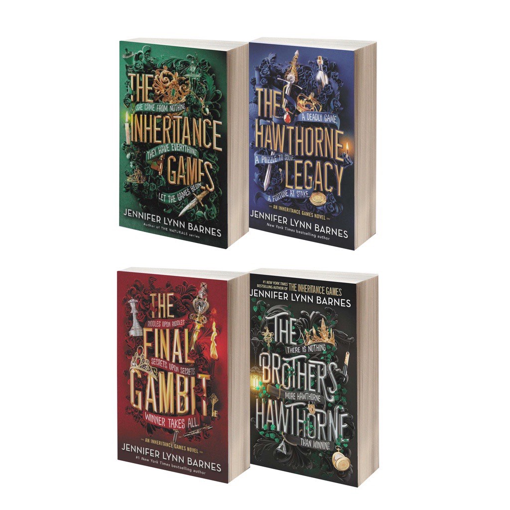 Book Hard Cover The inheritance games Books Series by Jennifer Lynn ...