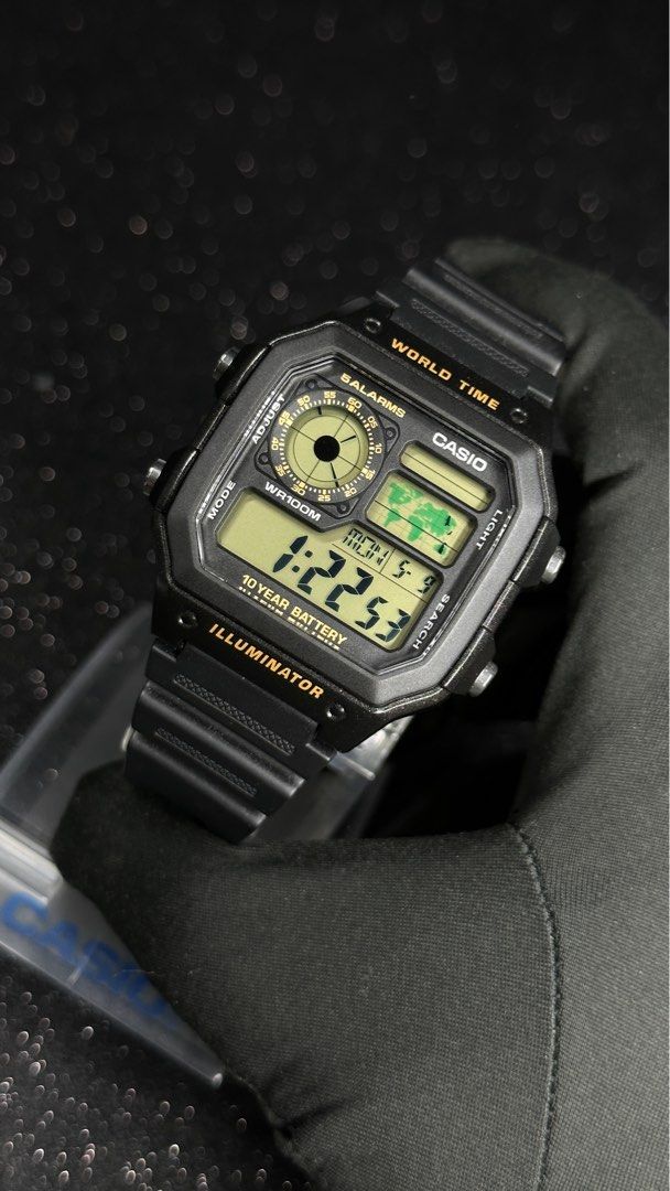 Casio ae1200wh gold new arrivals
