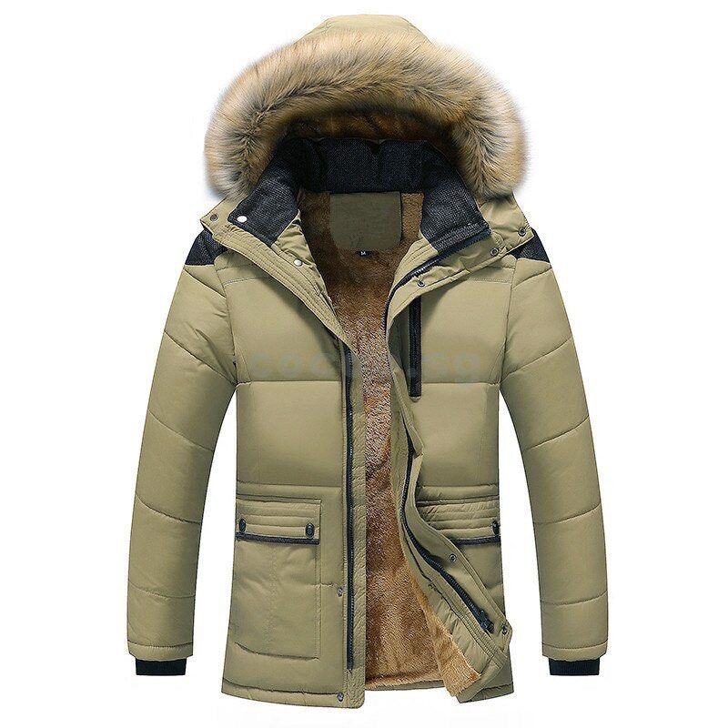 BRAND NEW IN STOCK UNISEX Fur Hooded Coats Winter Jacket Thicken