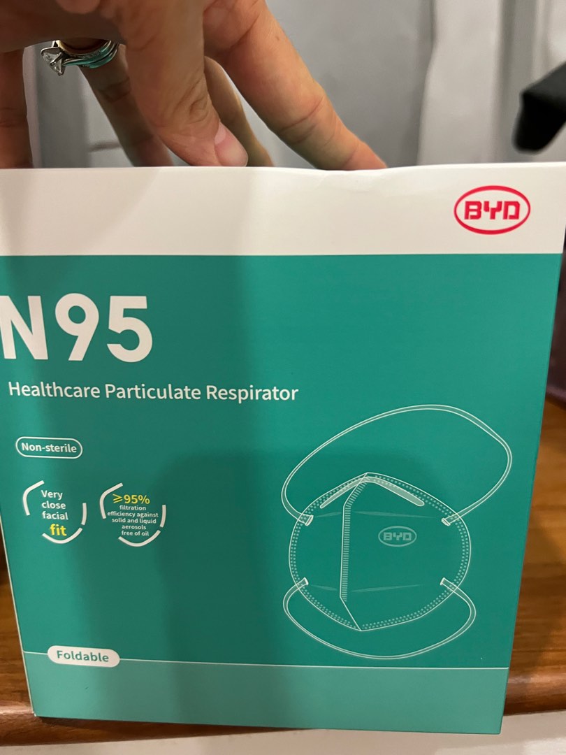 Brand New N95 mask, Health & Nutrition, Face Masks & Face Shields on