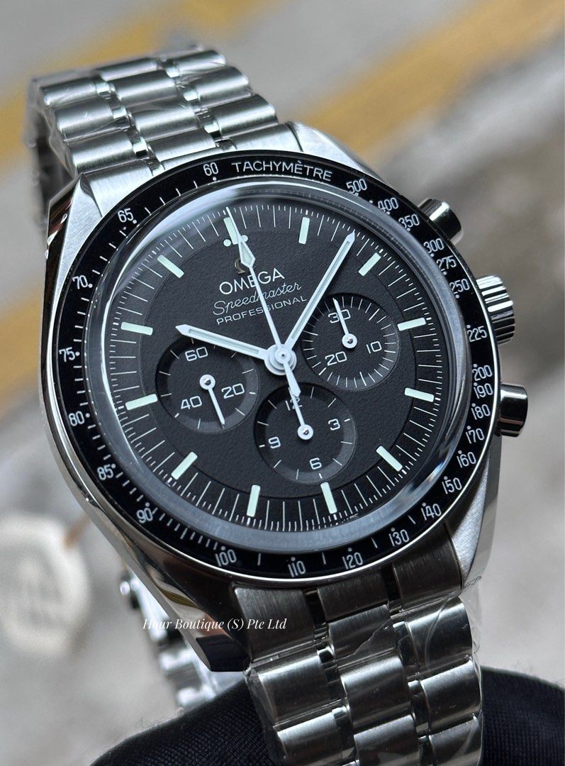 Brand New Omega SpeedMaster Moonwatch Sapphire Glass on Bracelet