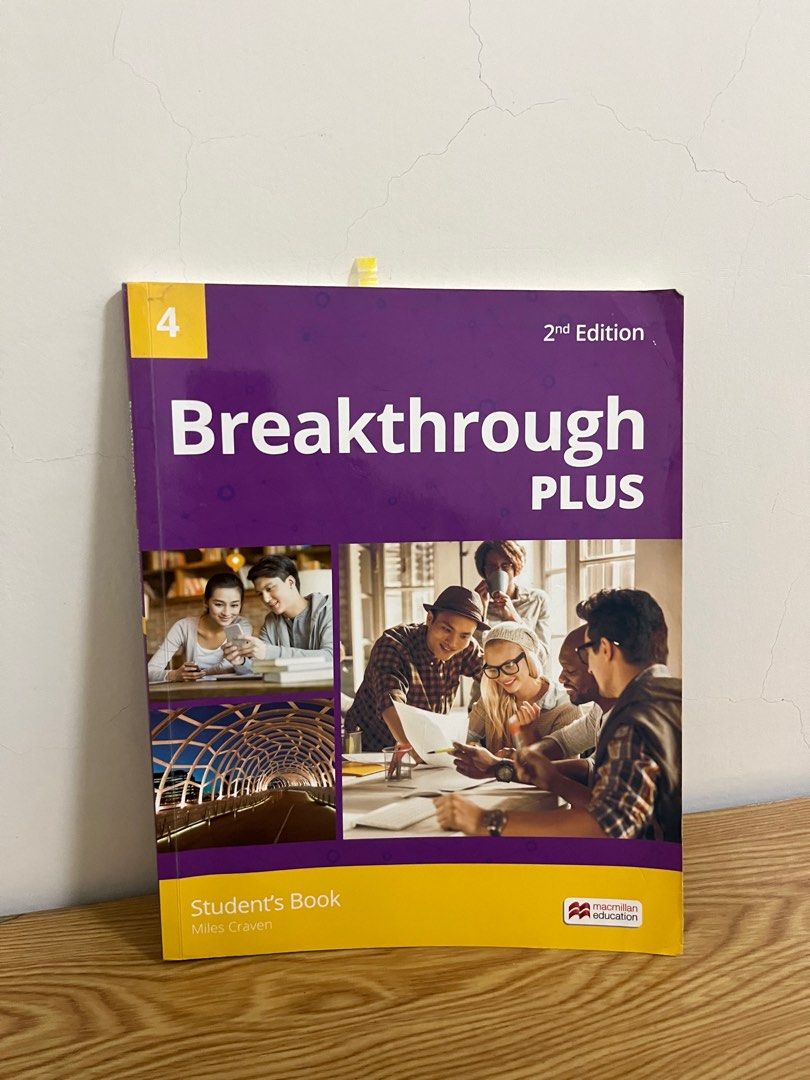 Breakthrough PLUS 4 2nd Edition, 書籍、休閒與玩具, 書本及雜誌