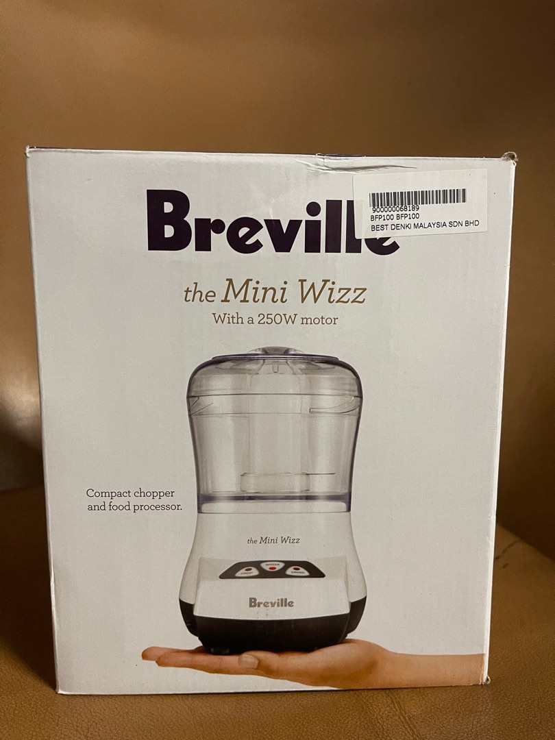 Breville the Mini Wizz Food Processor White (BFP100), TV & Home