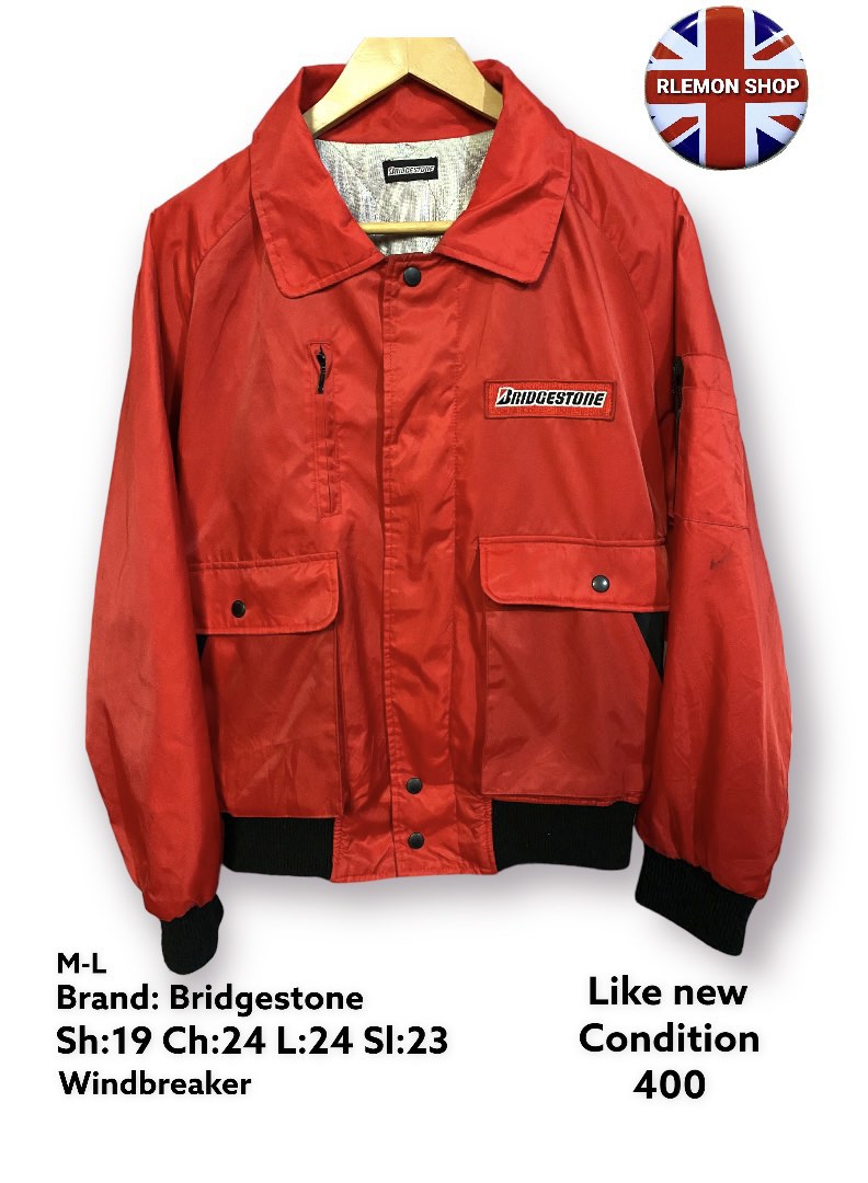 Bridgestone Rain Jacket - Red main image 1