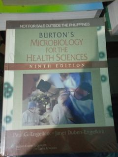 Burton's Microbiology for health sciences 9th edition by Engelrkirk