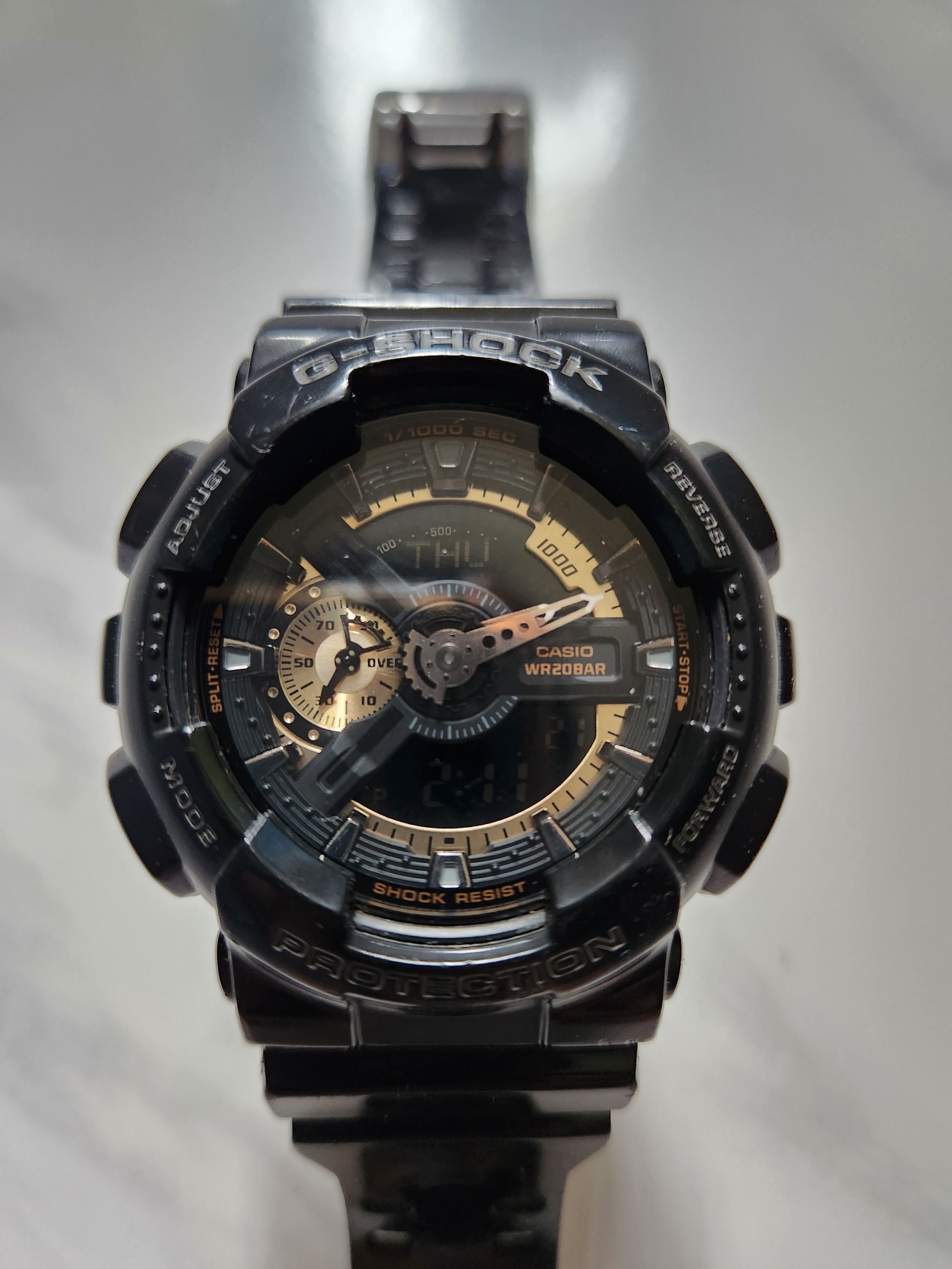 G shock watch best sale wr20bar