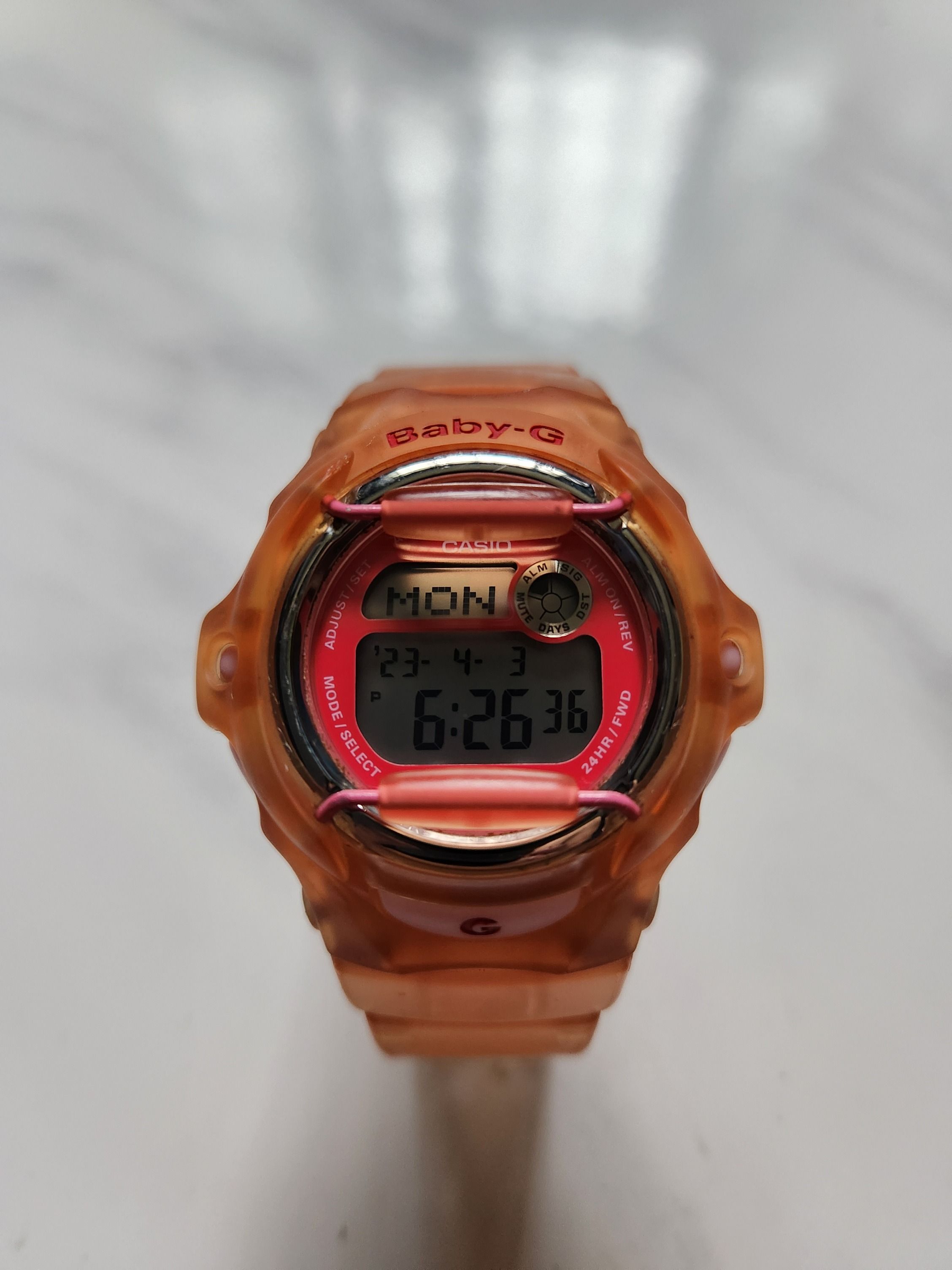 Casio G Shock Baby G BG169M 4 Women s Watch Pink Casio G Shock
