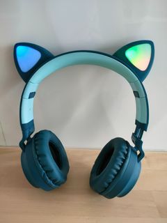 CAT HEADPHONE AND FREE POUCH