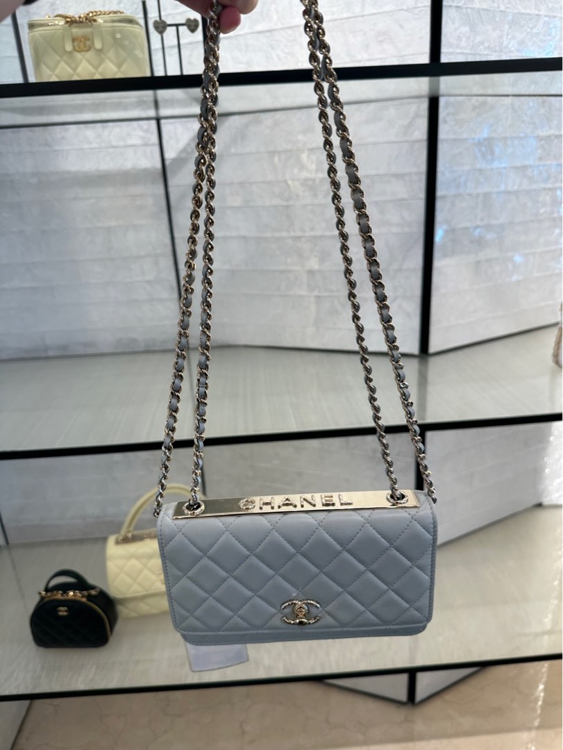 Chanel 23C Seasonal Trendy CC wallet on chain WOC Luxury Bags Wallets on Carousell