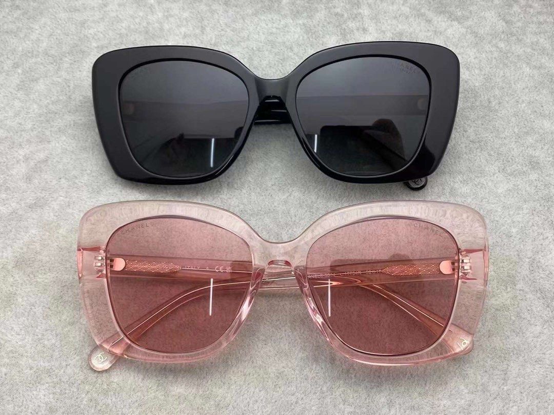 Shop CHANEL Rectangle Sunglasses (5504 1733/4R A71533 X08101 S3349, 5504  1732/4B A71533 X08101 S3217, 5504 1731/43 A71533 X08101 S3143) by たろう225