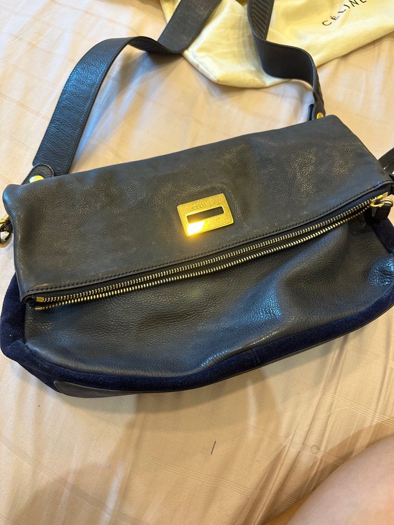 Celine fold over cheap bag