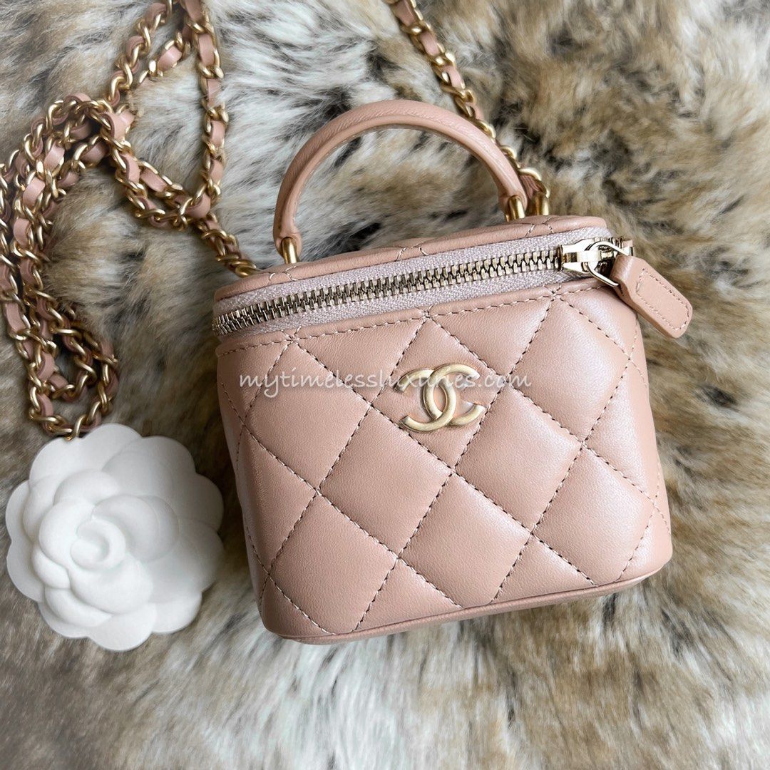 Chanel small vanity bag best sale