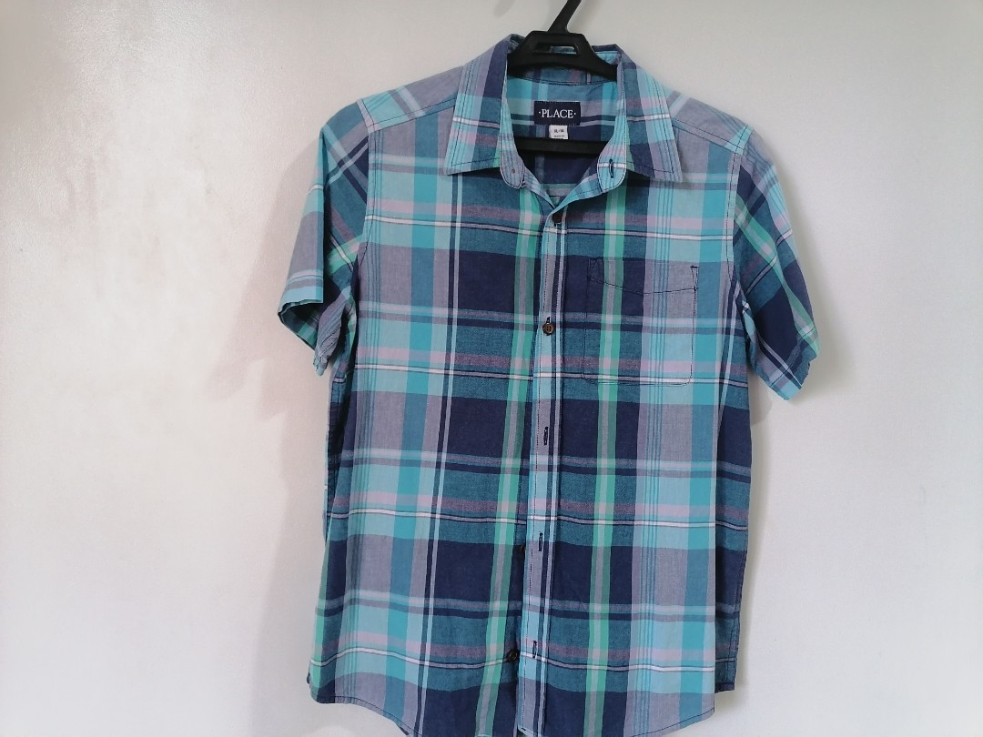 Checkered polo on Carousell