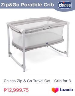 Chicco Zip & Go Travel Cot Crib (NB-24mos crib/Cot/rocking crib)
